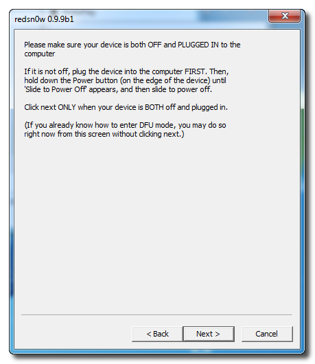 How to Save Your iPod Touch SHSH Blobs Using RedSnow (Windows)