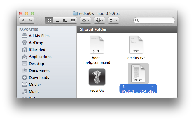 How to Save Your iPad SHSH Blobs Using RedSnow (Mac)
