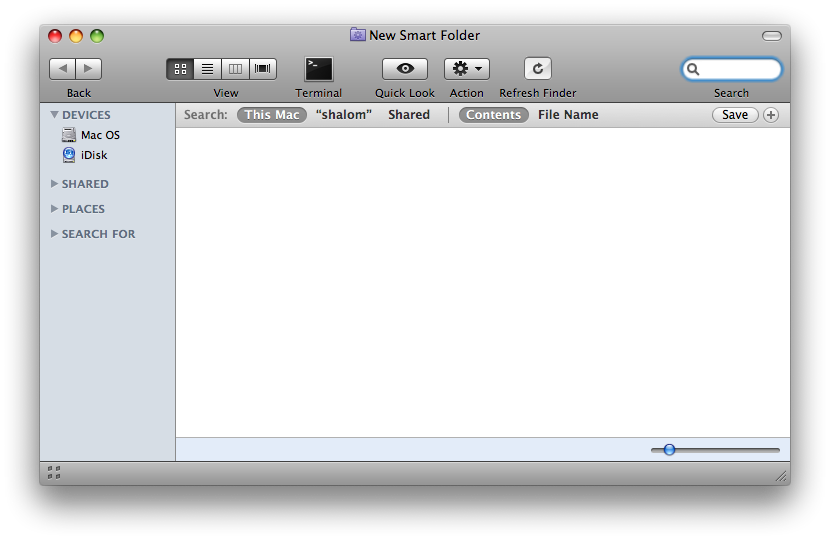 How to Create a Smart Folder in OS X Leopard