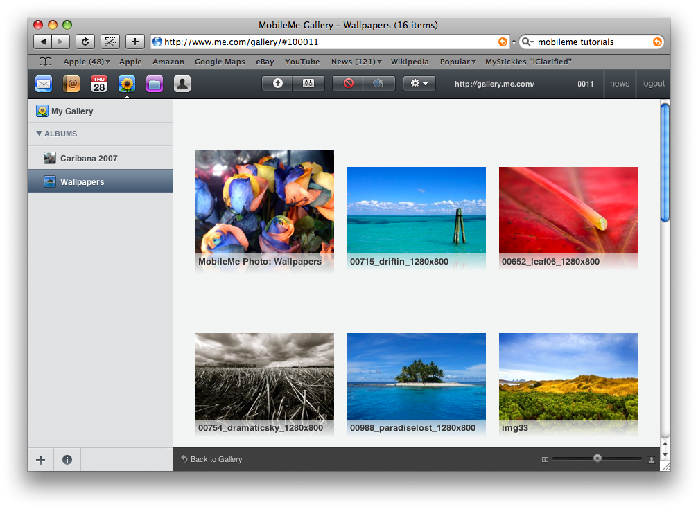 How to Upload iPhone Pics to a MobileMe Gallery