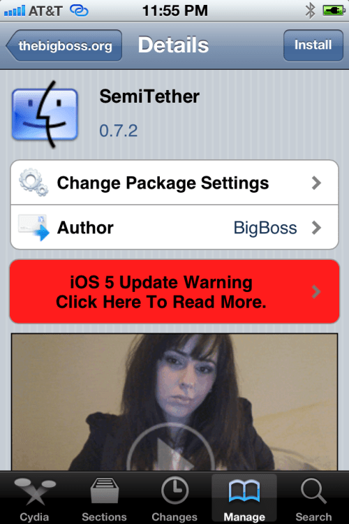 Hoe een Semi Tethered Jailbreak uitvoeren op iOS 5.