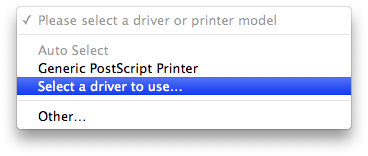 Print to a Shared Windows Printer From Leopard