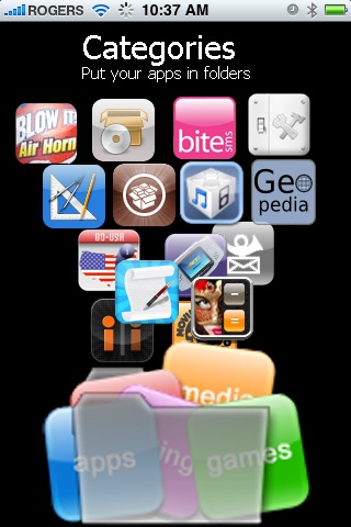 How to Organize Your iPhone Applications Into Folders