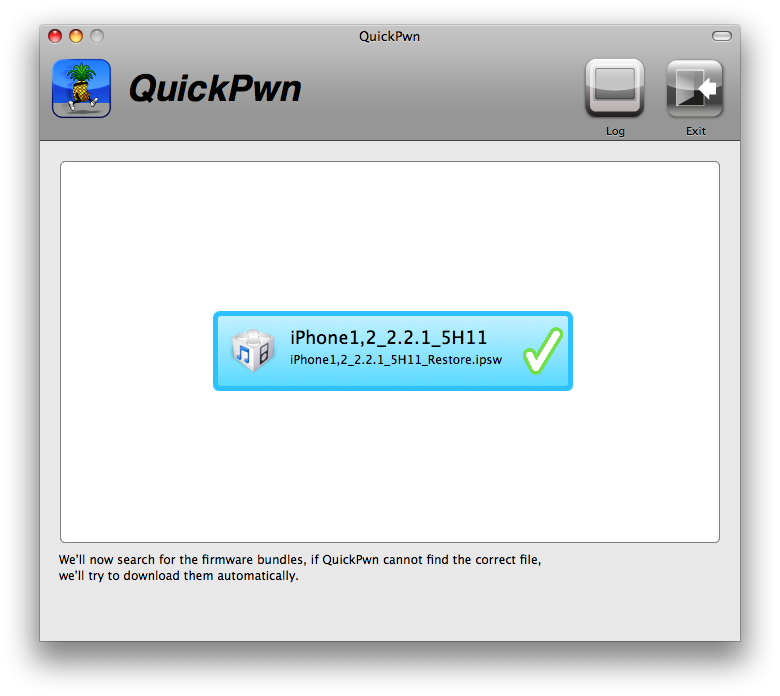 How to Jailbreak Your iPhone With QuickPwn (Mac) [Updated 2.2.1]