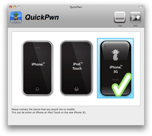 Jailbreak des iPhone mit QuickPwn (Mac) [Version 2.2]