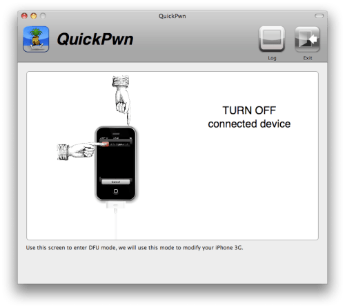 Como fazer jailbreak ao iPhone Com Seu QuickPwn (Mac) [Atualizado 2.2.1]