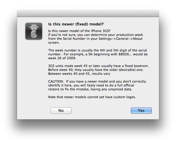 How to Perform an Untethered Jailbreak of Your iPhone 3GS (Mac) [5.0.1]