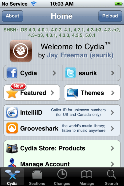 Untether Jailbreak สำหรับเครื่องที่ Tethered Jailbreak ไปแล้วด้วย Corona