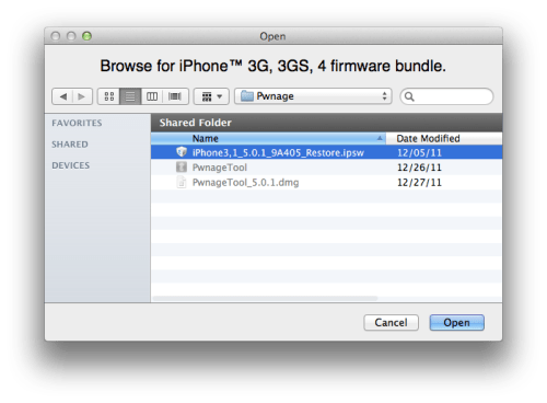 Come Jailbrekkare un iPhone 4 con PwnageTool (Mac) [5.0.1]