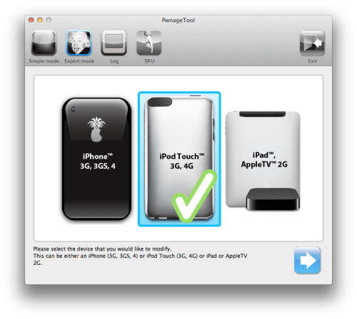 Como hacerle jailbreak al iPod Touch 3G usand PwnageTool para Mac [5.0.1]