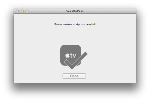 Hoe de Apple TV 2G te jailbreaken middels Seas0nPass (Mac) [4.4.4]
