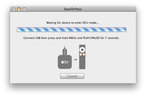 Como fazer o Jailbreak da sua Apple TV 2G, usando Seas0nPass (Mac) [4.4.4]