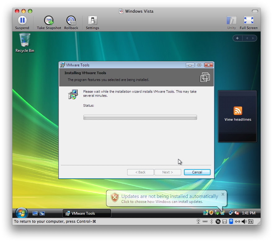 How to Install Windows Vista on Your Mac Using VMware Fusion