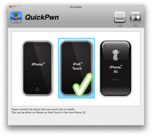 QuickPwn[퀵폰]으로 아이팟 터치 감옥탈출 시키기  (Mac 맥킨토시)