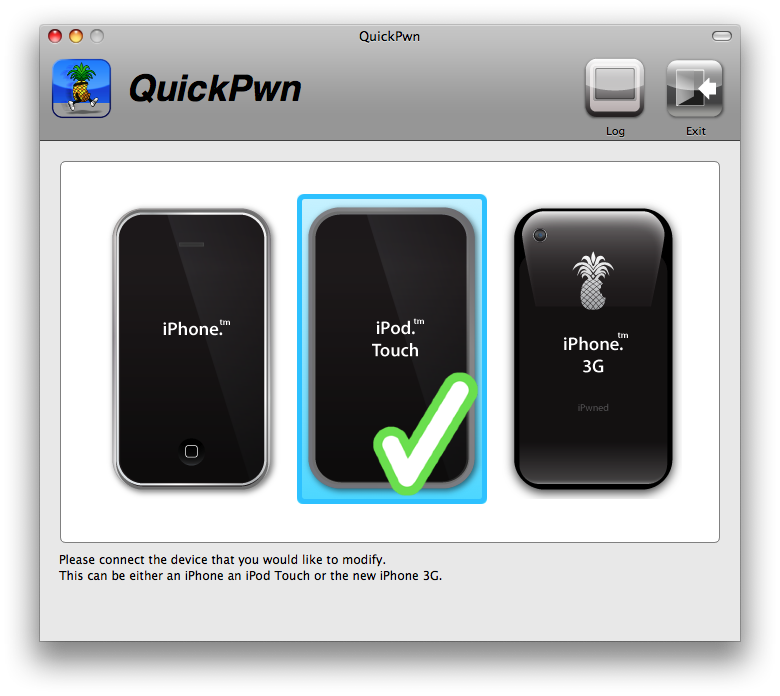 How to Jailbreak Your iPod touch With QuickPwn (Mac)