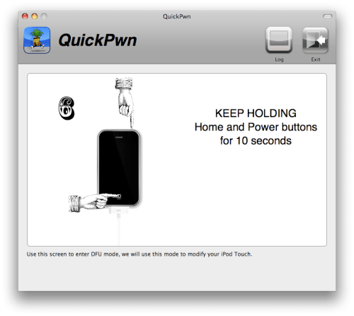 Как сделать Jailbreak Вашего iPod touch с помощью QuickPwn (Mac)