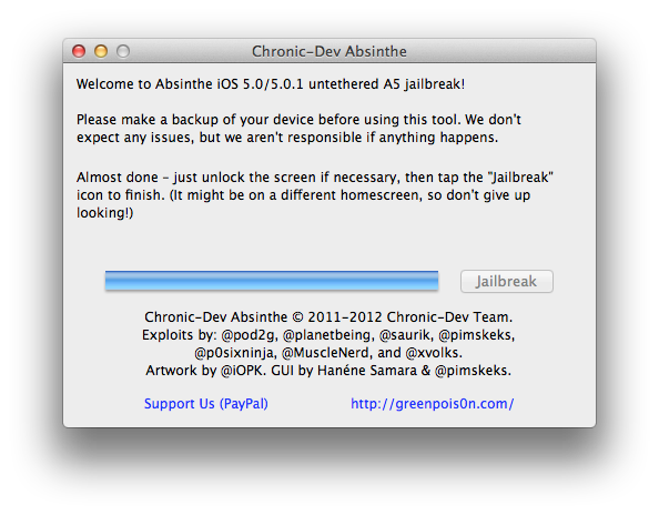 How to Jailbreak Your iPad 2 Using Absinthe (Mac) [5.0.1]