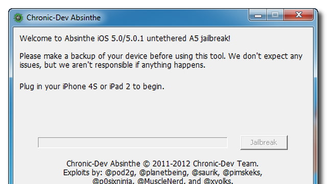 How to Jailbreak iPhone 4S & iPad 2 on iOS 5.0.1 with Absinthe