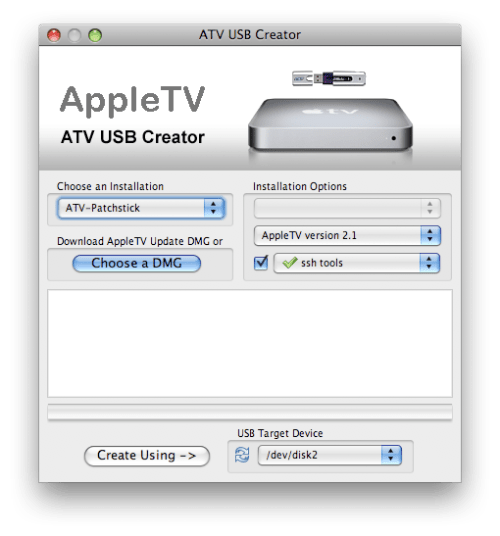 Como liberar tu AppleTV utilizando ATV USB Creator