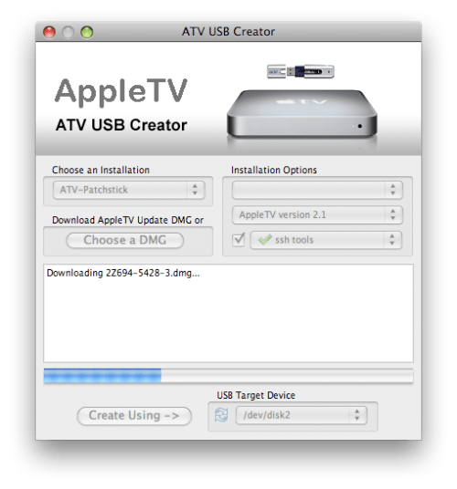 Como liberar tu AppleTV utilizando ATV USB Creator