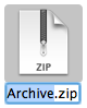 How to Zip Files in Mac OS X Leopard