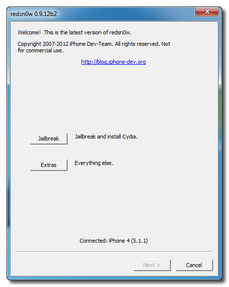 How to Jailbreak Your iPhone 4 Using RedSn0w (Windows) [5.1.1]