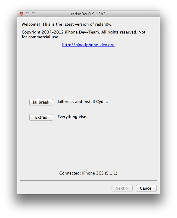 How to Jailbreak Your iPhone 3GS Using RedSn0w (Mac) [5.1.1]