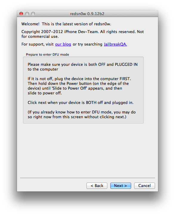 How to Jailbreak Your iPhone 4 Using RedSn0w (Mac) [5.1.1]