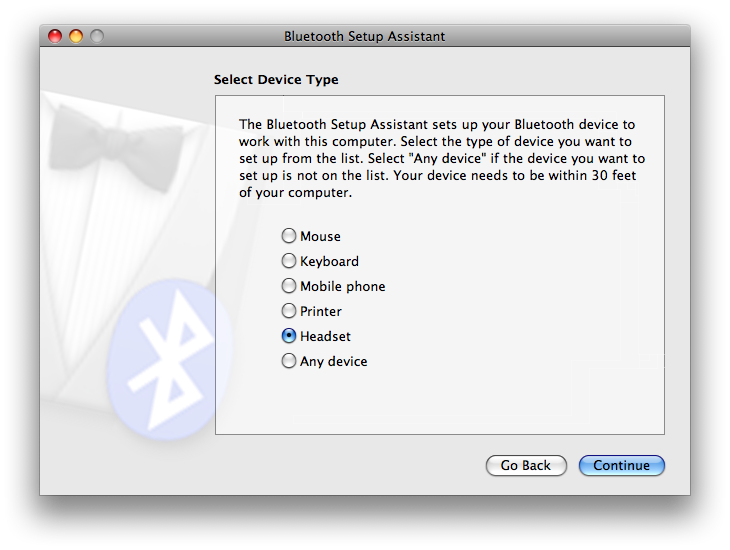 How to Use Your Bluetooth Headset in Leopard