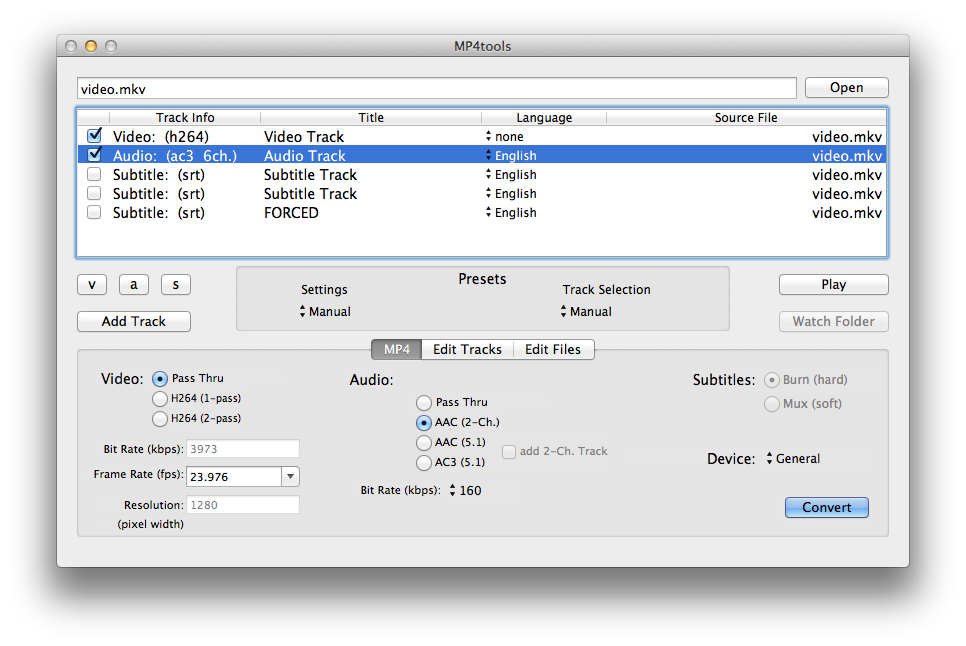 video converter mkv to mp4 mac