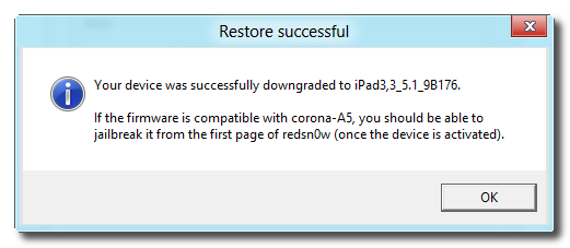 How to Downgrade Your iPad 2 or iPad 3 Using RedSn0w (Windows)
