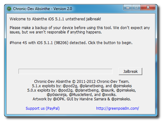How to Jailbreak Your iPhone Using Absinthe 2.0 (Windows) [5.1.1]