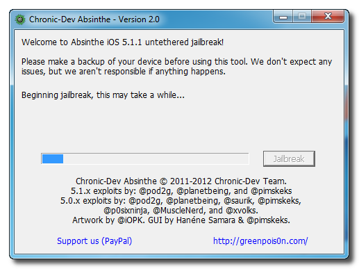 How to Jailbreak Your iPhone Using Absinthe 2.0 (Windows) [5.1.1]