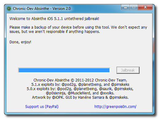 How to Jailbreak Your iPhone Using Absinthe 2.0 (Windows) [5.1.1]