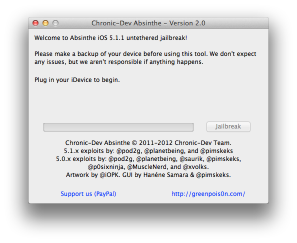How to Jailbreak Your iPhone Using Absinthe 2.0 (Mac) [5.1.1]