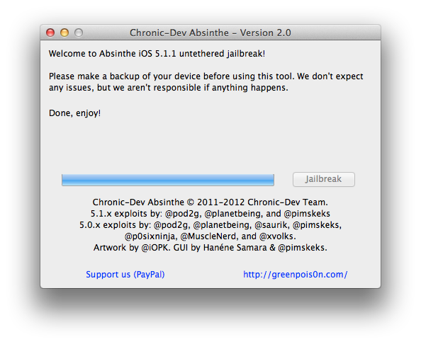 How to Jailbreak Your iPhone Using Absinthe 2.0 (Mac) [5.1.1]