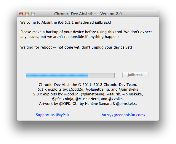 How to Jailbreak Your iPod Touch Using Absinthe 2.0 (Mac) [5.1.1]