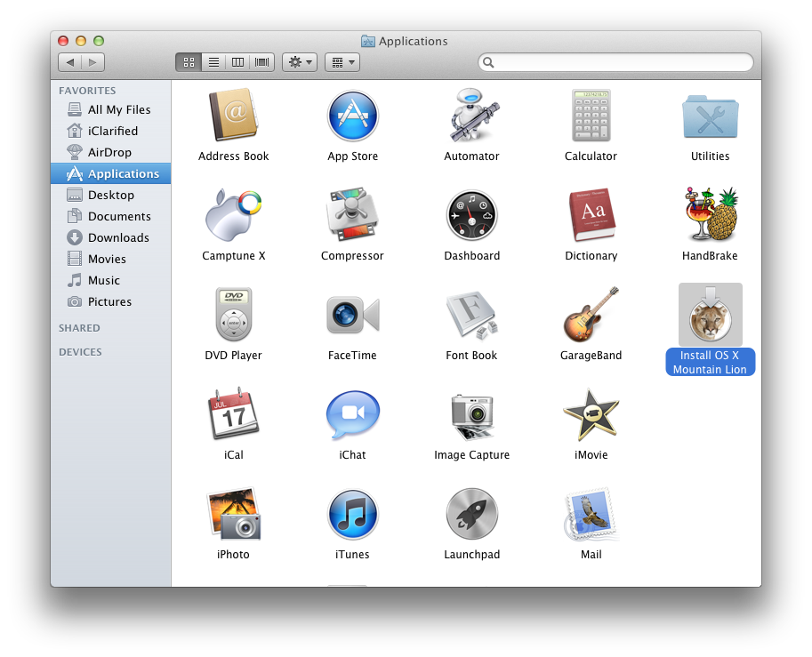 How to Create a Bootable OS X Mountain Lion USB Install Key