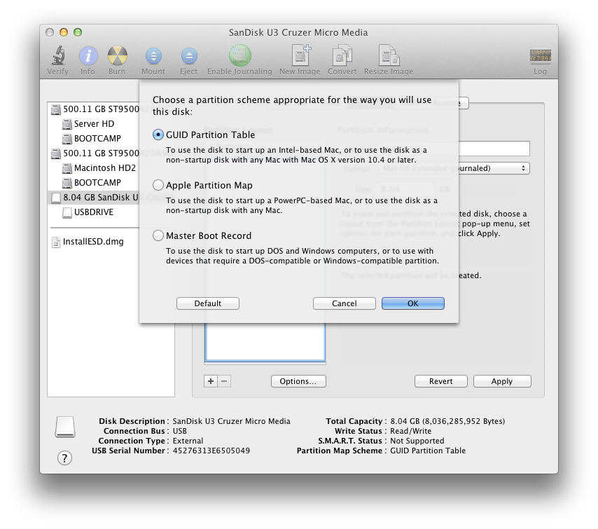 How to Create a Bootable OS X Mountain Lion USB Install Key