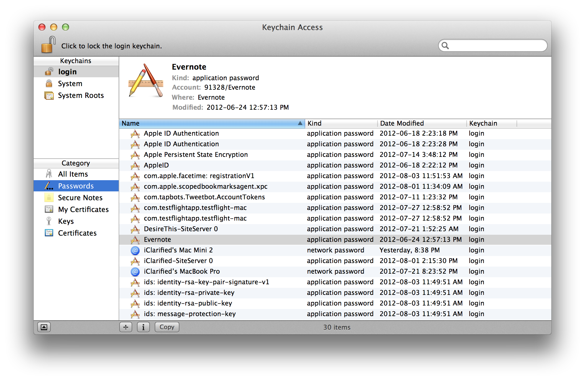 How OS X's Built-In Password - iClarified