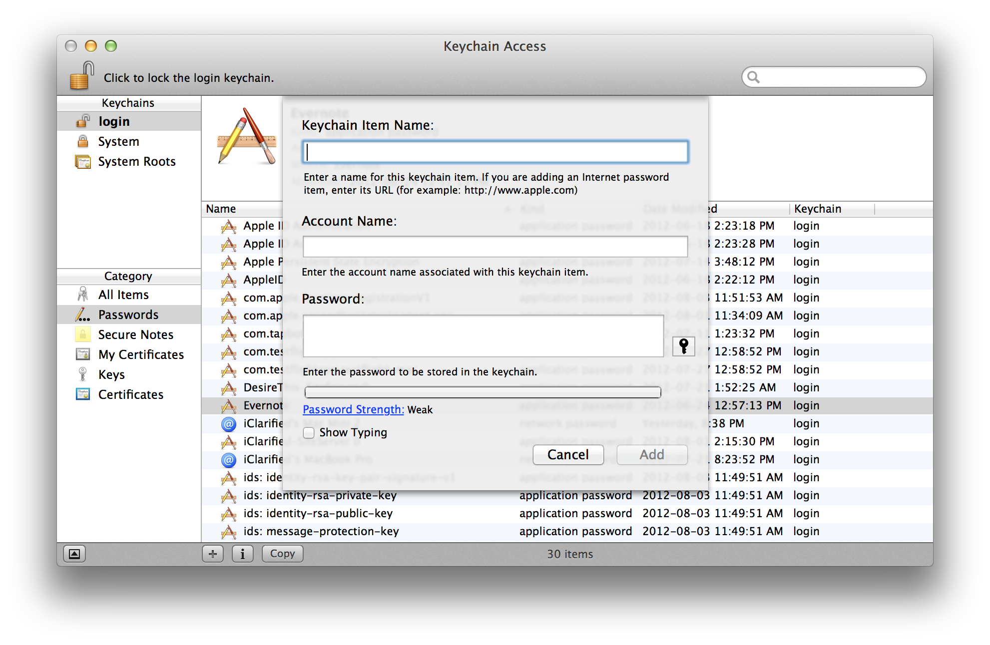 How to Use OS X&#039;s Built-In Password Generator