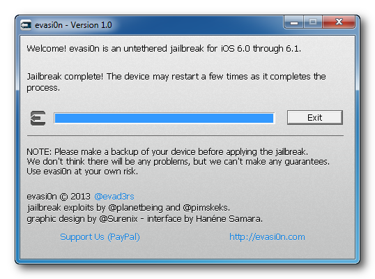 Comment Jailbreaker ton iPhone 5, 4S, 4, 3GS avec Evasi0n (Windows) [6.1]