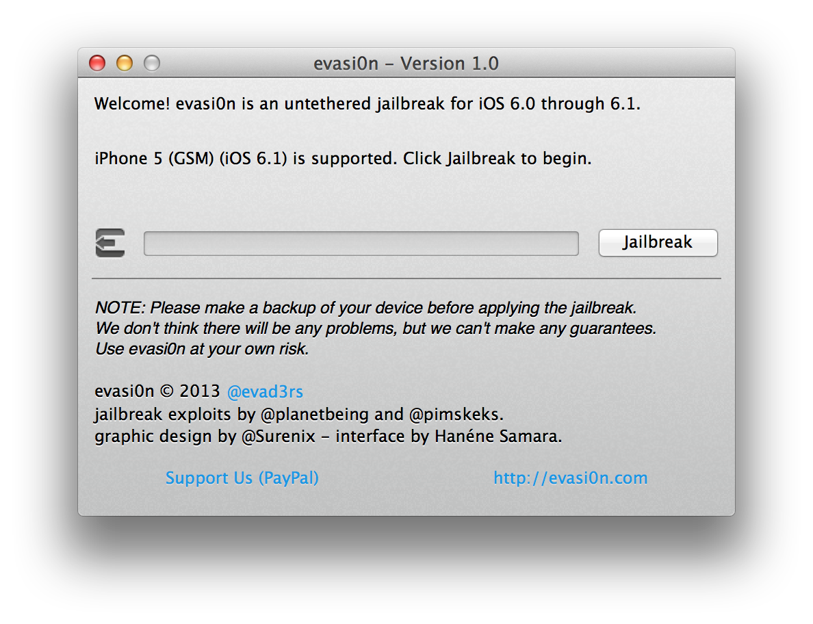 How to Jailbreak Your iPhone 5, 4S, 4, 3GS Using Evasi0n (Mac) [6.1.2]