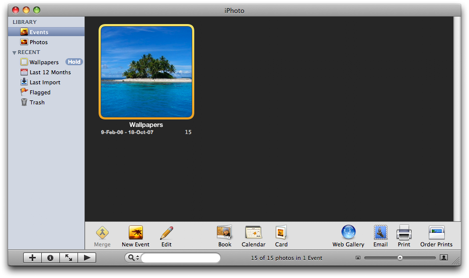 How to Resize Photos in iPhoto 08