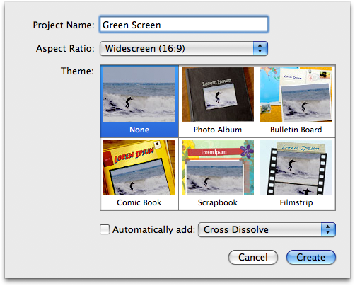 How to Green Screen Using iMovie '09