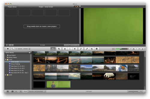 Como usar la pantalla verde en iMovie &#039;09