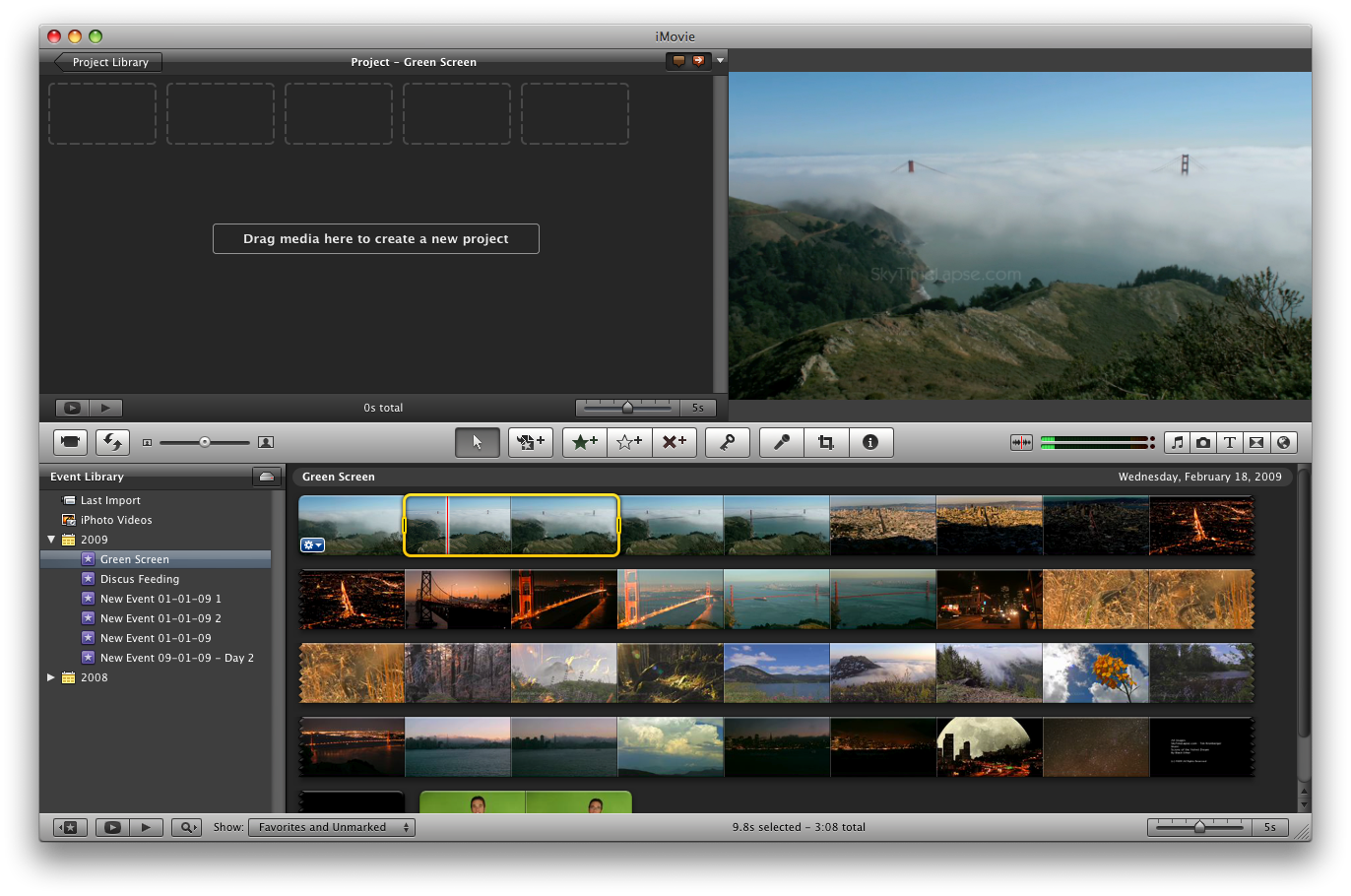 How to Green Screen Using iMovie &#039;09