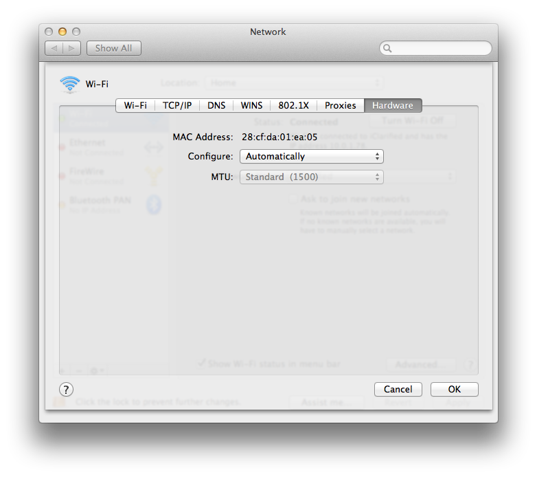 how to find mac address on mac tv how to find mac address on mac tv