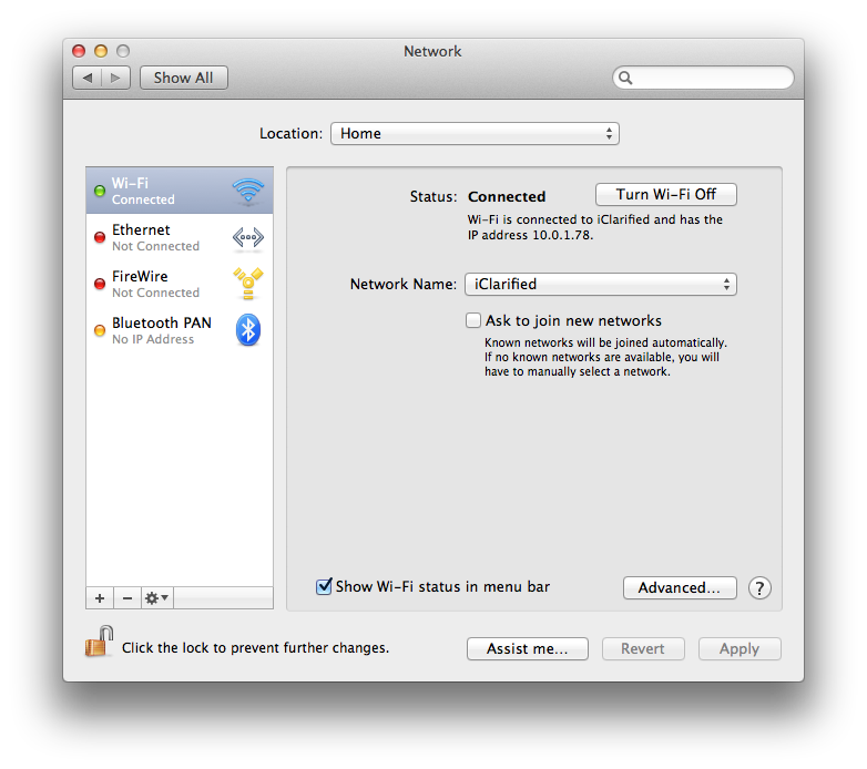 How to Find Your MAC Address in Mac OS X