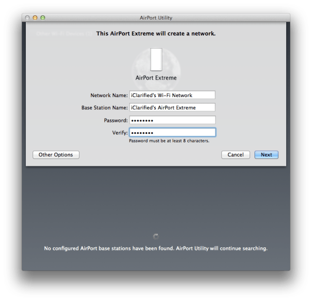 How to Transfer Your Configuration Settings From One AirPort Extreme or Time Capsule to Another